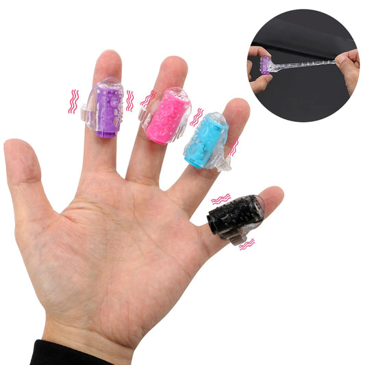 Fingertip Flicker — Mini Oral-Licking Clit &amp; G-Spot Vibrator