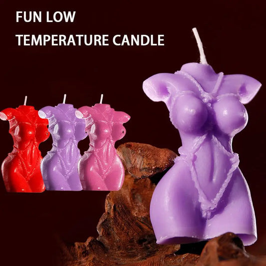 BDSM Sex Toys Low Temperature Drip Candles Sexy Low Heat Massage Romantic Passion Play Wax for Adult Erotic Couple Flirting Toys