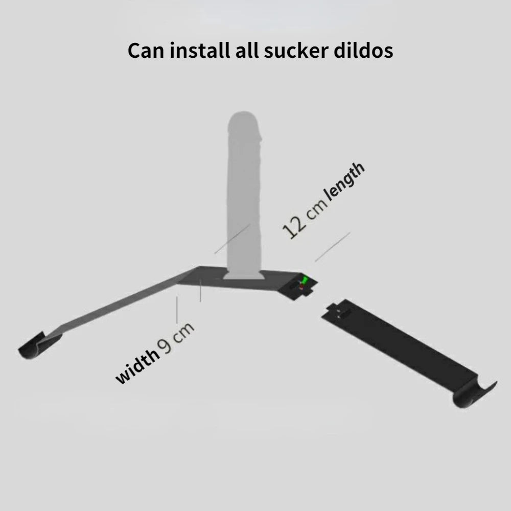 Sex Furniture SM Chair Telescopic Metal Bracket Realistic Dildos Holder Penis Sucker Sex ToyS For Women Men Erotic Accessories