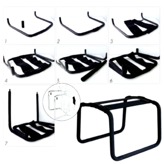 Elastic Sex Position Chair – Sturdy Iron Frame with Nylon Bands for Enhanced Intimacy and Support