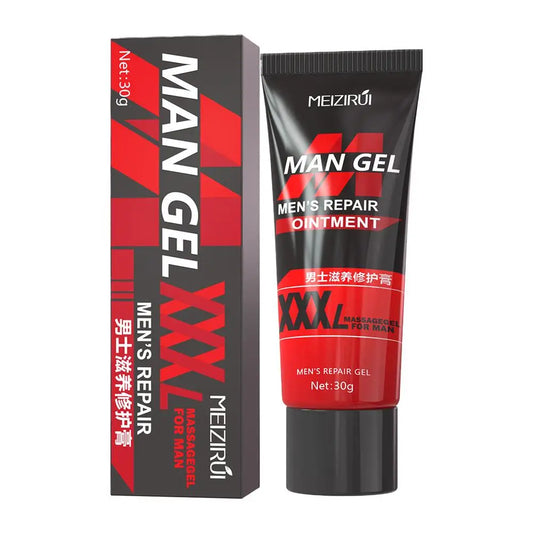 Men's Repair Cream 30ml – Natural Formula for Enlargement and Performance | Fast Absorption | Discreet Shipping