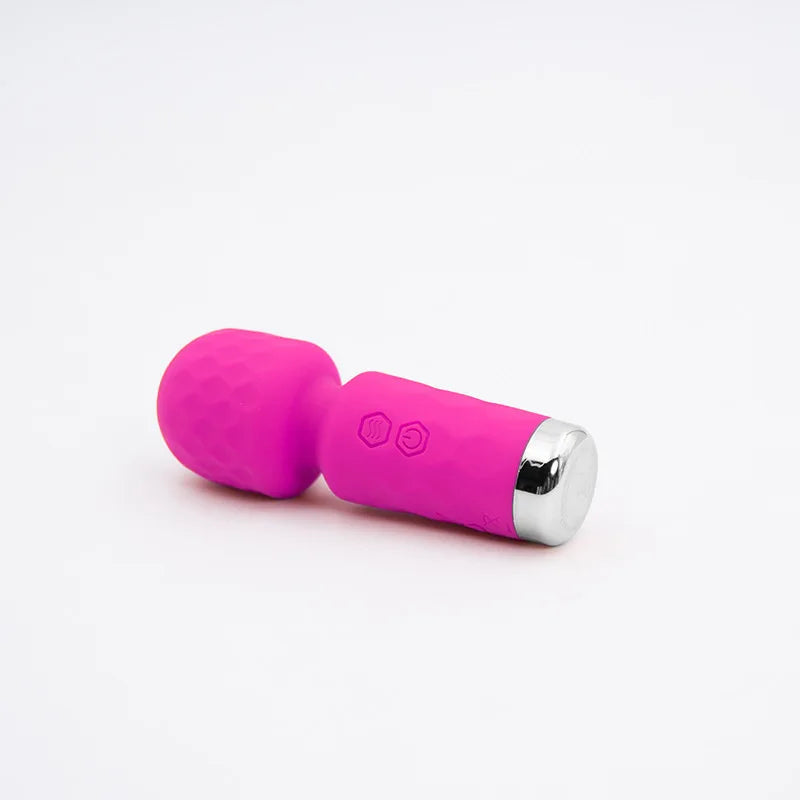 Mini vibrator sex toy, personal body massager, rechargeable, silent, strong vibration, suction, female masturbation sex toys.