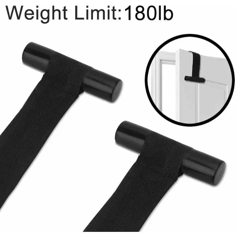 Adjustable Door Sex Swing with Padded Seat and Leg Straps – Soft, Comfortable Indoor Bondage Harness for Couples