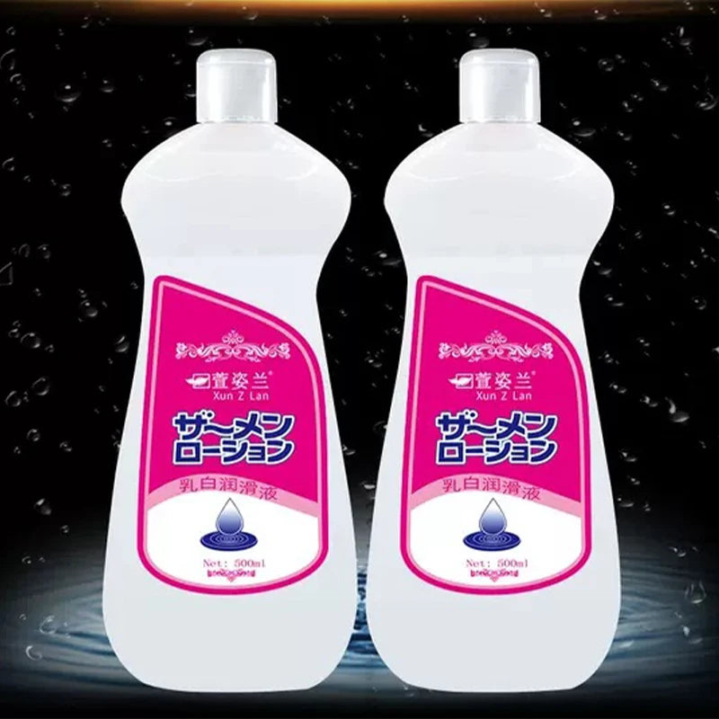 Unscented Water-Based Lubricant – High Viscosity Personal Lubricant for Anal, Vaginal, Oral and Toy Use (200ml / 300ml / 500ml)