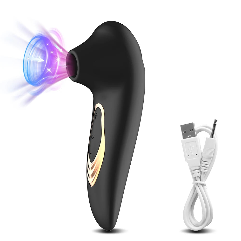 Clitoral Sucking Vibrator – Clit Stimulator and Oral Nipple Massager for Women (115×45mm)