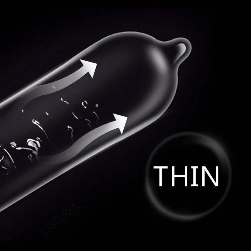 Velvet Pulse – Ultra-Thin Hyaluronic Seduction Sheaths (50pcs) Natural Latex Lubrication Ultra Thin Delay Sex Condom