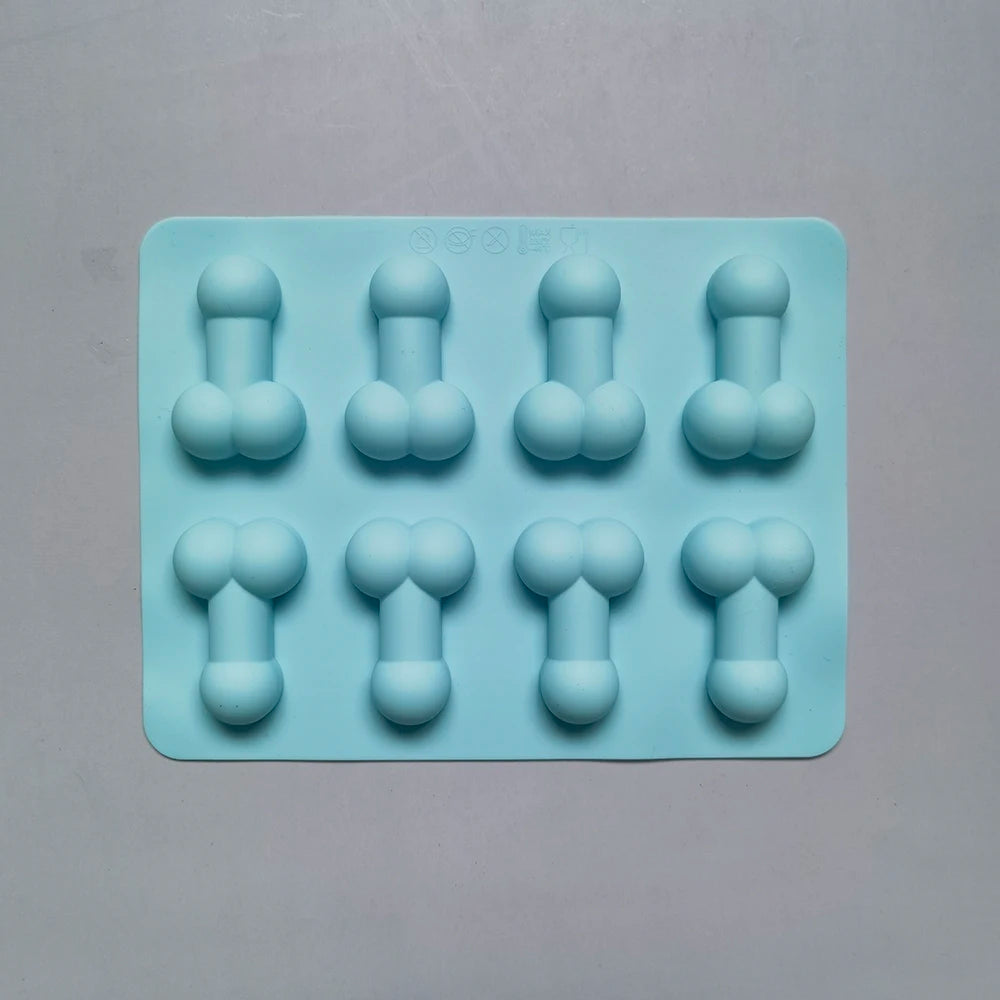 Cake Mold Dick Ice Cube Tray Silicone Mold Soap Candle Moulds Sugar Craft Tools Chocolate Mould Mini Ice Cream Forms
