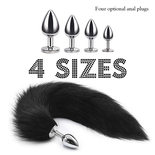 Stainless Steel Butt Plug with Rounded Tip – Hypoallergenic Metal Anal Toy for Beginners and Couples