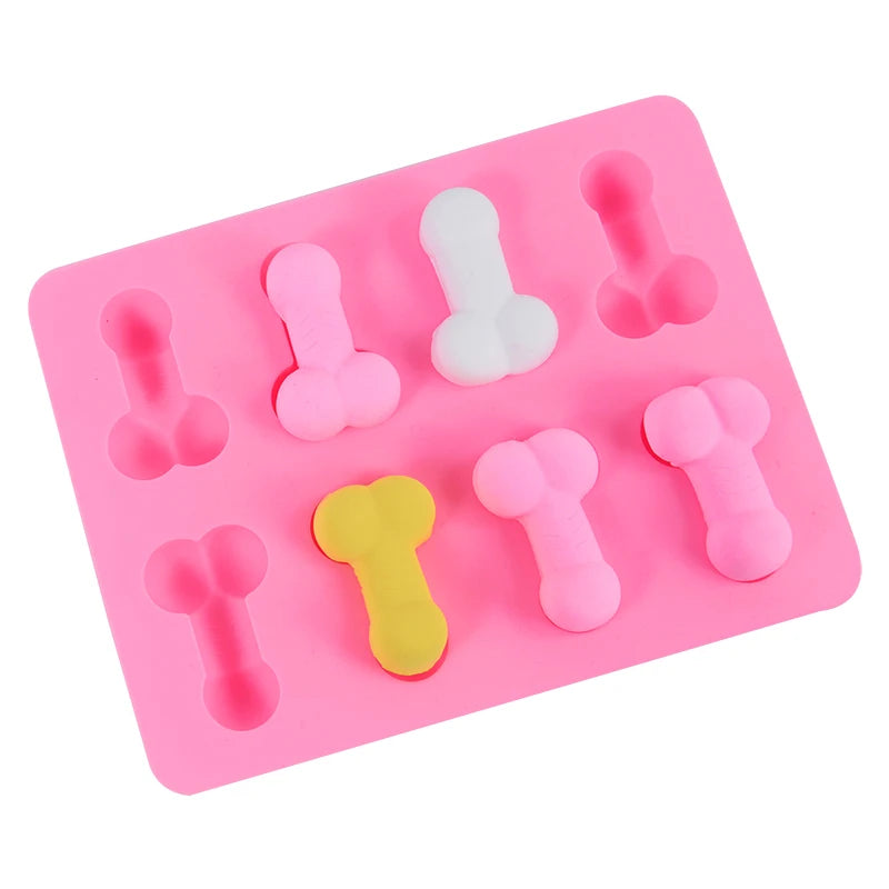Sexy Penis Ice Cube Maker Tray Cake Chocolate Mold Bachelorette Party Supplies For Wedding Hen Night Adult Birthday Party Decor