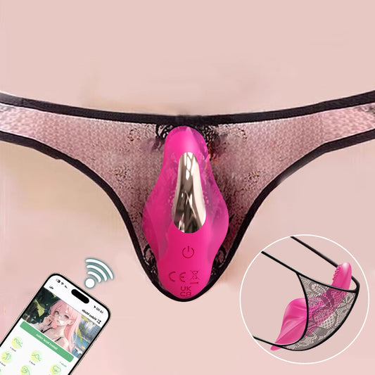 Wearable APP-Controlled Clitoral Vibrator – Panty Bullet Stimulator for G-Spot &amp; Vagina Pleasure