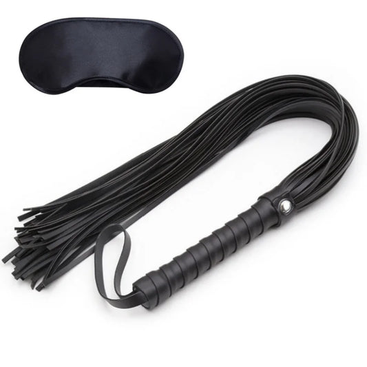 Velvet Surrender – Romantic Bondage and Flogger Set