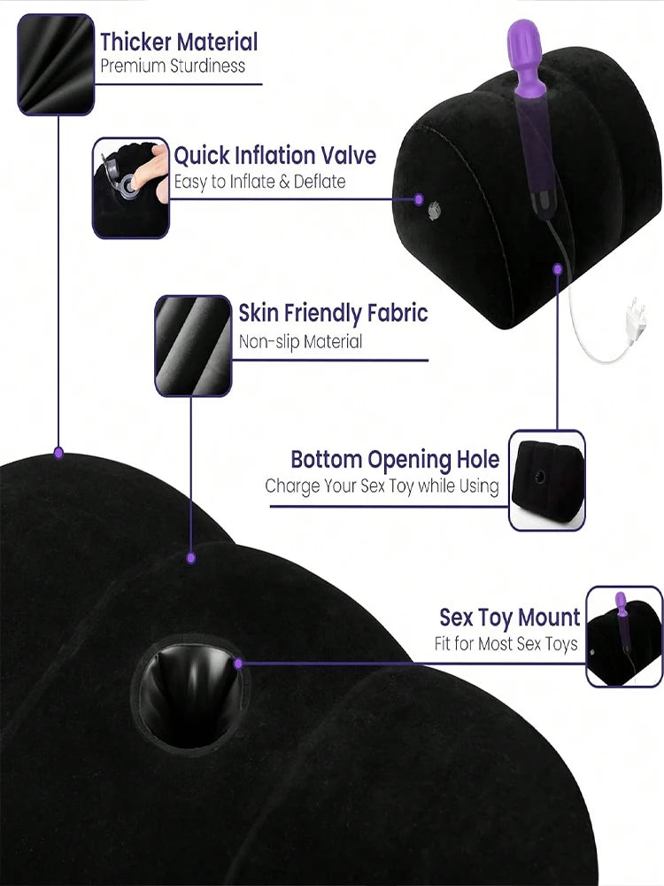 Air of Temptation – Inflatable BDSM Positioning Cushion