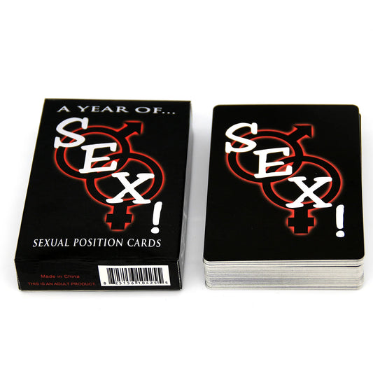 Erotic Bedroom Game Cards for Couples – Intimate Adult Card Game | Fun Romantic Foreplay Activity