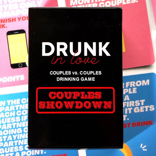 "Drunk in Love" – Couples Drinking Card Game | Romantic Adult Game for Date Night, Parties, Anniversaries and Valentine’s Day