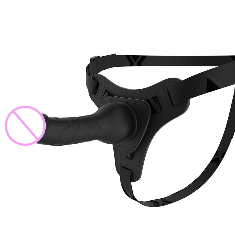 For Lesbian Women Erotic Toys Leather Wearable Strapon Penis G Spot Stimulator Adult Sex Toys Strap on Dildos Pants Sex Toy