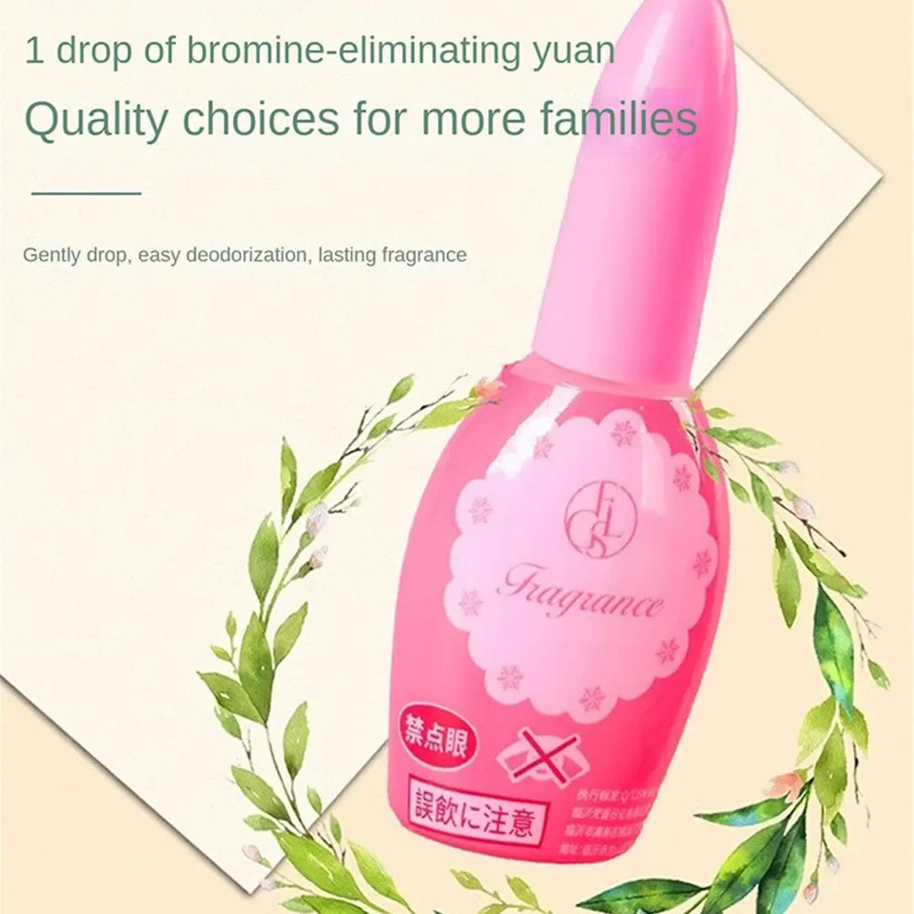 20ml Concentrated Toilet Deodorizer – Indoor Aromatherapy Air Freshener for Home, Bathroom, Trash Can, Pet Areas