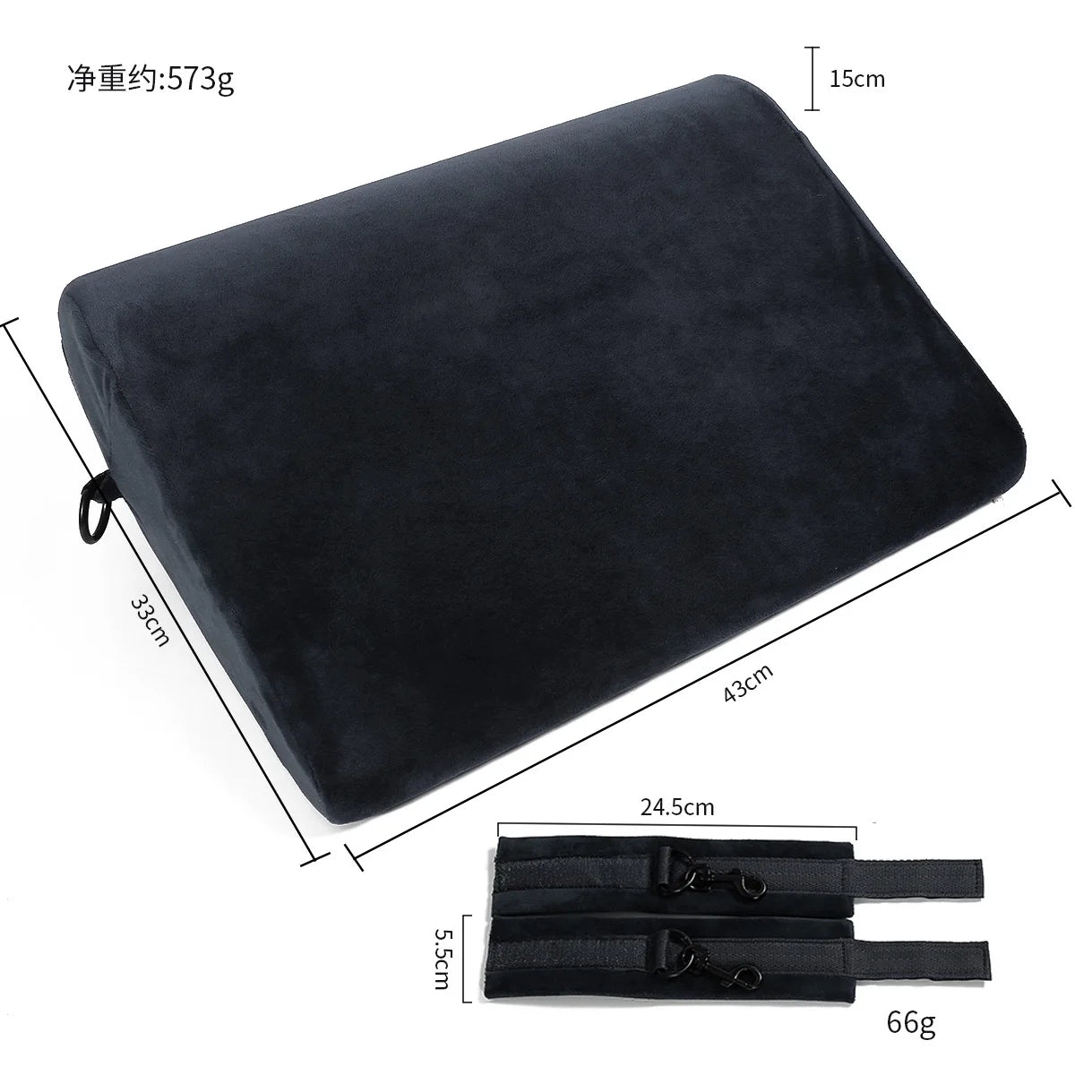 Desire Wedge — Passion Support Pillow for Unforgettable Positions - Large Sex Pillow BDSM Sex Toys