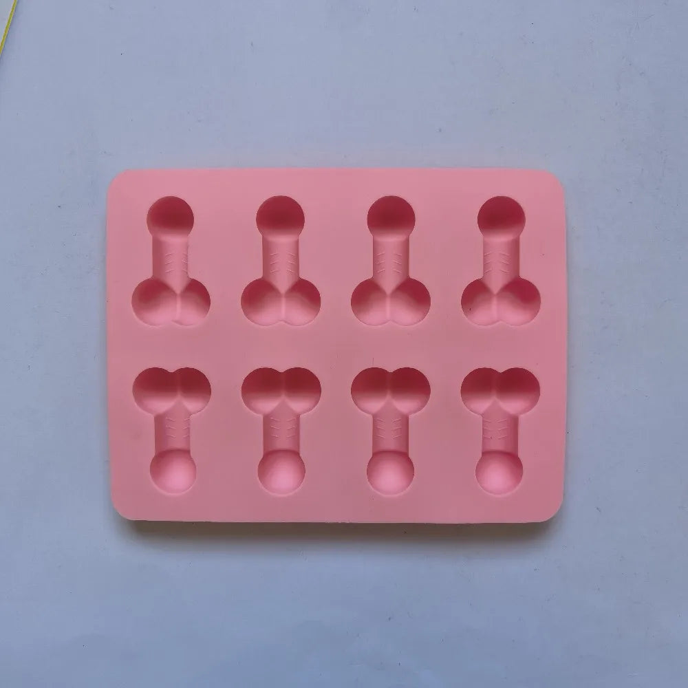 Cake Mold Dick Ice Cube Tray Silicone Mold Soap Candle Moulds Sugar Craft Tools Chocolate Mould Mini Ice Cream Forms