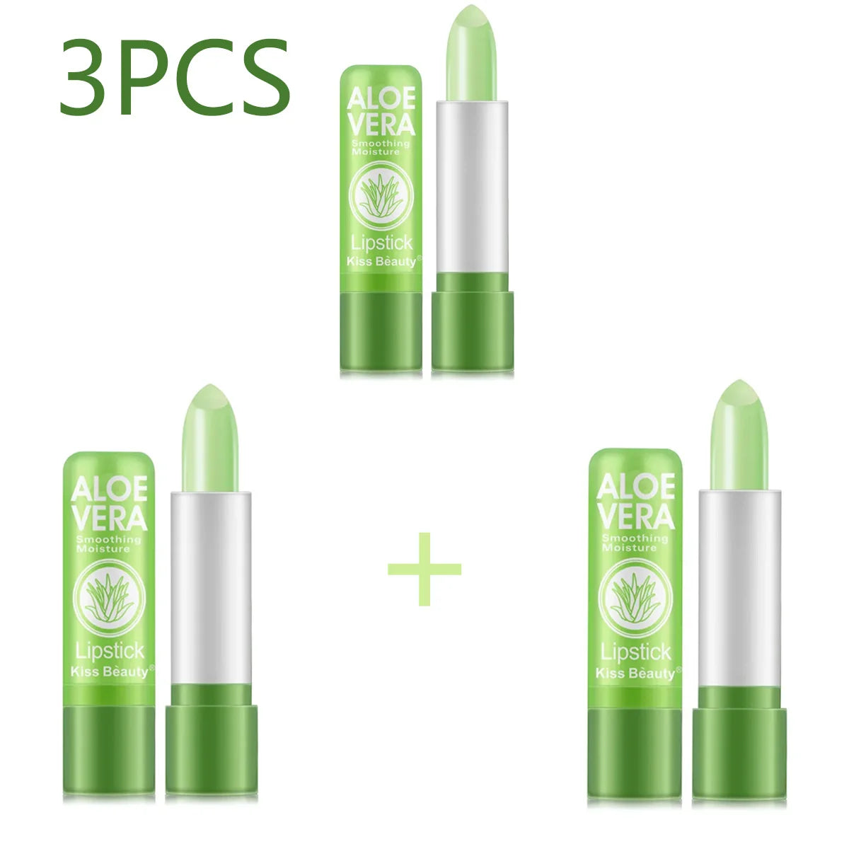 Kiss of Bloom – Aloe Infused Color - Temperature Color Change Lipstick Moisturizing Lip Balm Long Lasting Waterproof Nourishing Lip