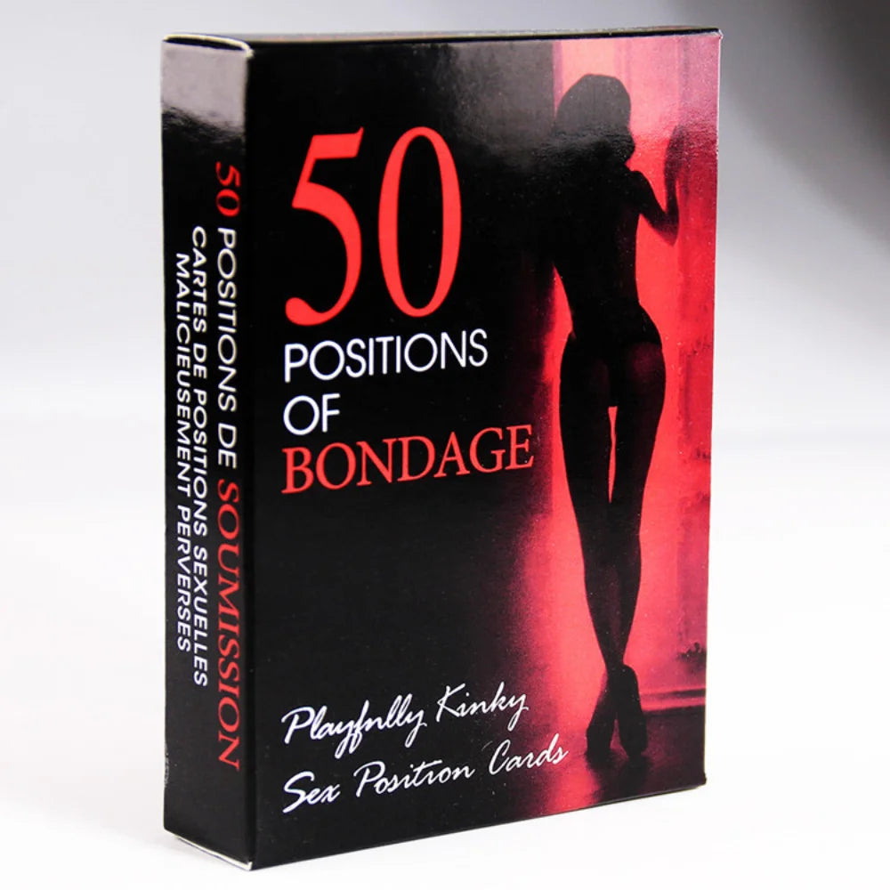 Erotic Bedroom Game Cards for Couples – Intimate Adult Card Game | Fun Romantic Foreplay Activity