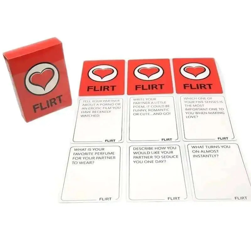 Talk, Flirt, or Dare — The Ultimate Romantic and Naughty Game for Couples: A Romantic Sexy Date Night Card Game