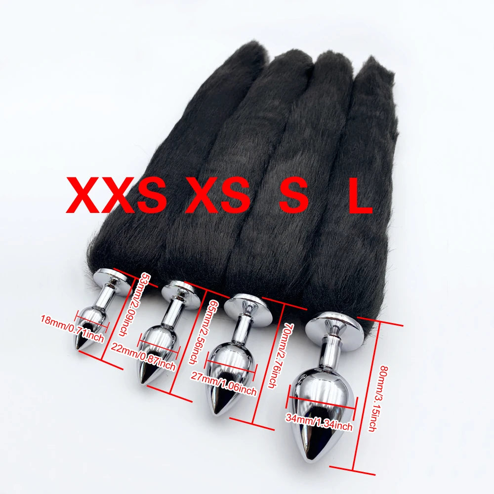 Stainless Steel Butt Plug with Rounded Tip – Hypoallergenic Metal Anal Toy for Beginners and Couples