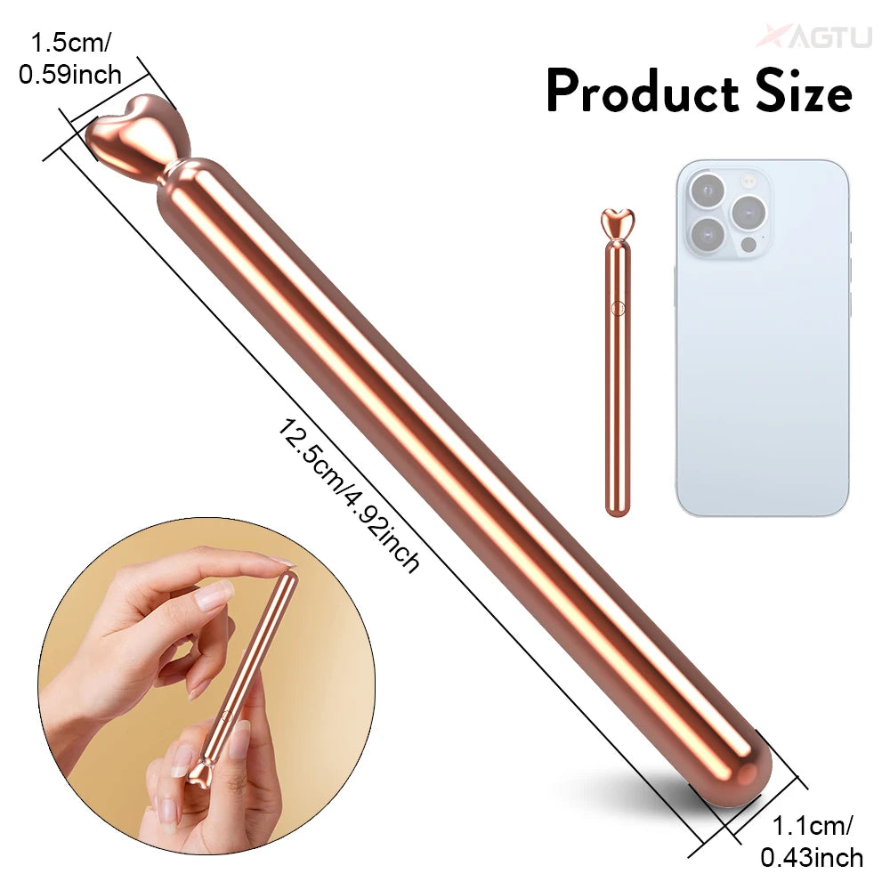 Anal Vibrator – Prostate Massager for Men | G-Spot Stimulation Butt Plug with Manual Control
