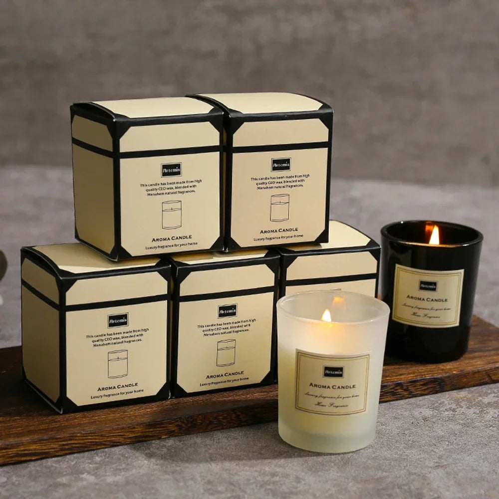 Enchanting Aromatherapy Candles – Romantic Glow, Festive Vibes