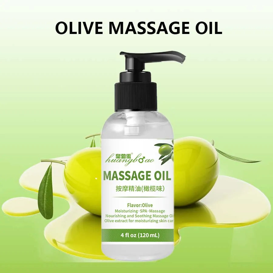 Lavender Massage Oil for Couples - Full Body Massage Oil for Date Night Massage Smooth Gliding Formula Valentine's Day present