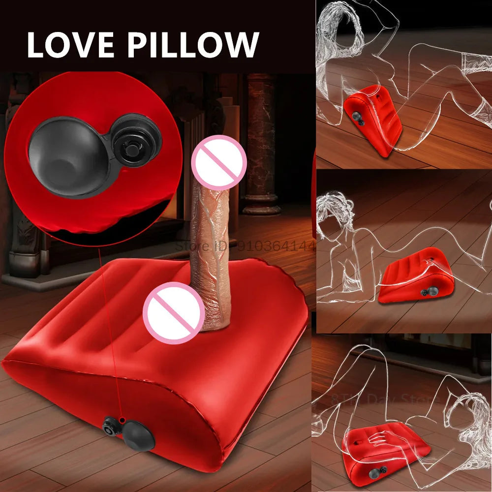 Pillow For Sex Cushion Inflatable Bdsm Furniture Sexy Women Love Position Asist Mat Sofa Erotic Toys for Couples Adult Supplies