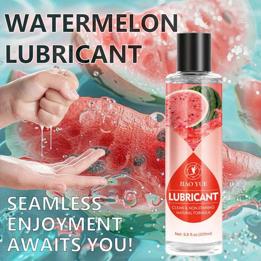 watermelon flavor Premium Flavored Edible Lube for Men, Women and Couples | Long-Lasting, Condom Safe, Sugar Free, 200ml
