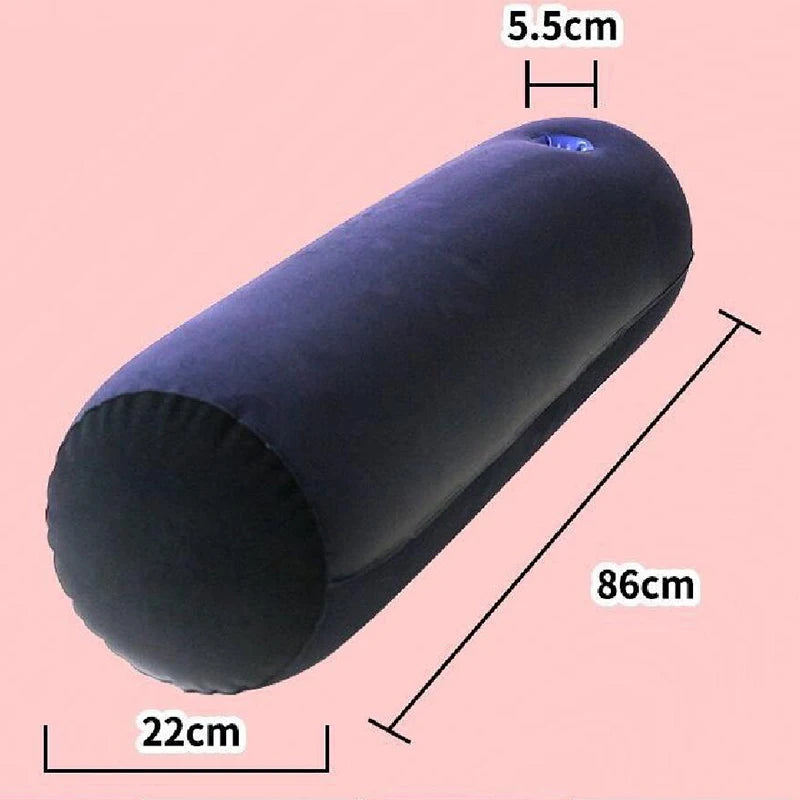Pleasure Curve – Vibrator-Ready Contour Love Pillow - Adult Fun Furniture Female Masturbation Pillow Assistance Cushion With Hole Vibrator
