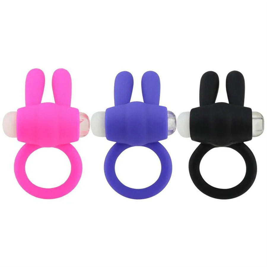Lover’s Pulse – Intimate Vibrating Ring for Shared Pleasure -  Penis Rings Sex Toys Massager For Couples Women