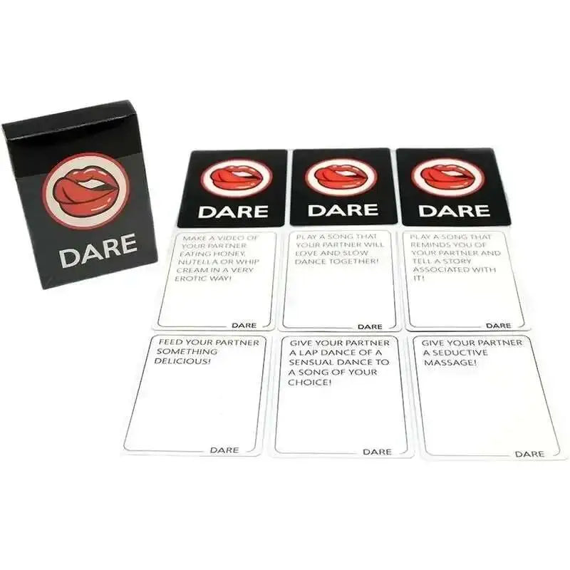 Talk, Flirt, or Dare — The Ultimate Romantic and Naughty Game for Couples: A Romantic Sexy Date Night Card Game