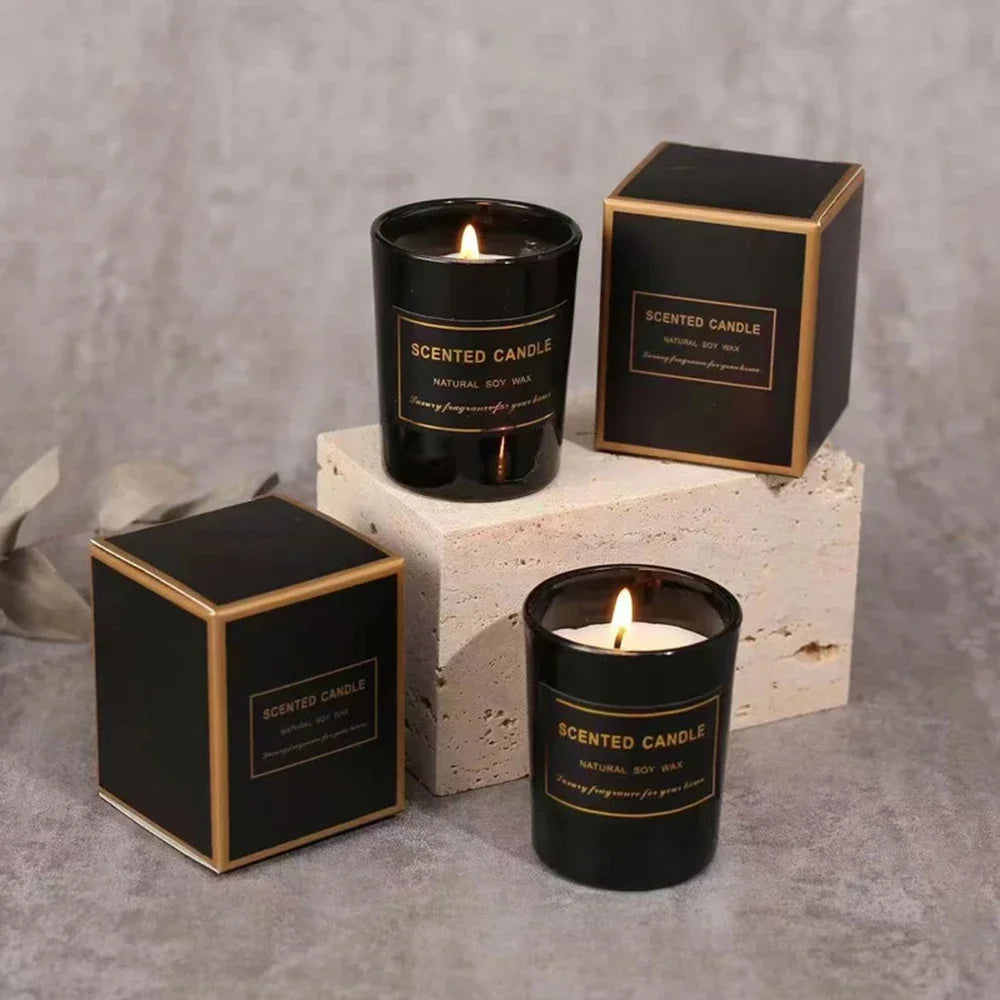 Enchanting Aromatherapy Candles – Romantic Glow, Festive Vibes