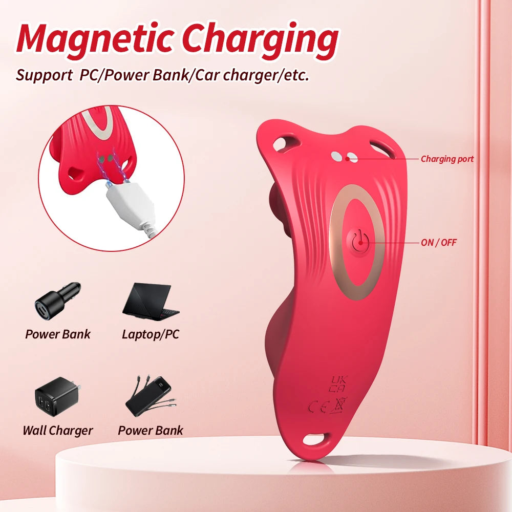 Whispering Rose — Remote-Controlled Wearable Vibrator for Her