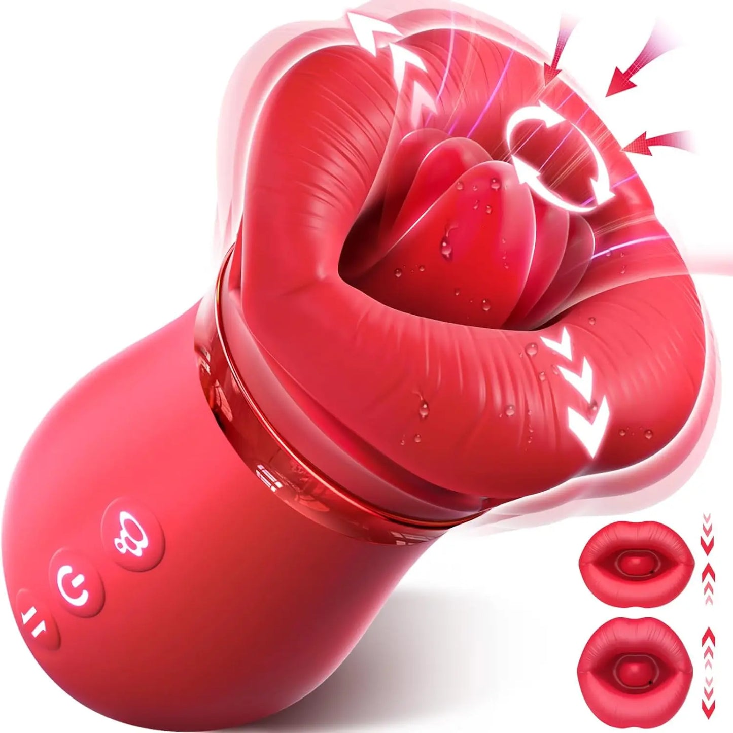 🌸 Clitoral Suction Cup Massager with Vacuum Pump – Dual Pleasure & Realistic Dildo for Intense Female Stimulation