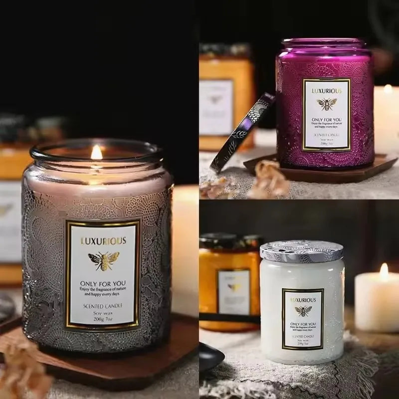 🕯️ Fragrant Candle Cans – Romantic Soy Wax Candles for Every Mood Smokeless | Low-Temperature Burn | Decorative &amp; Aromatic