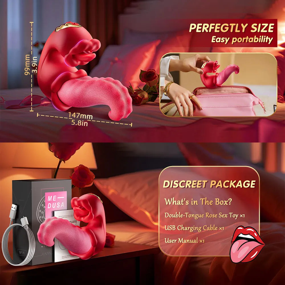 Luxe Lick — 4-in-1 Tongue Thrusting and Clit Sucking Vibrator