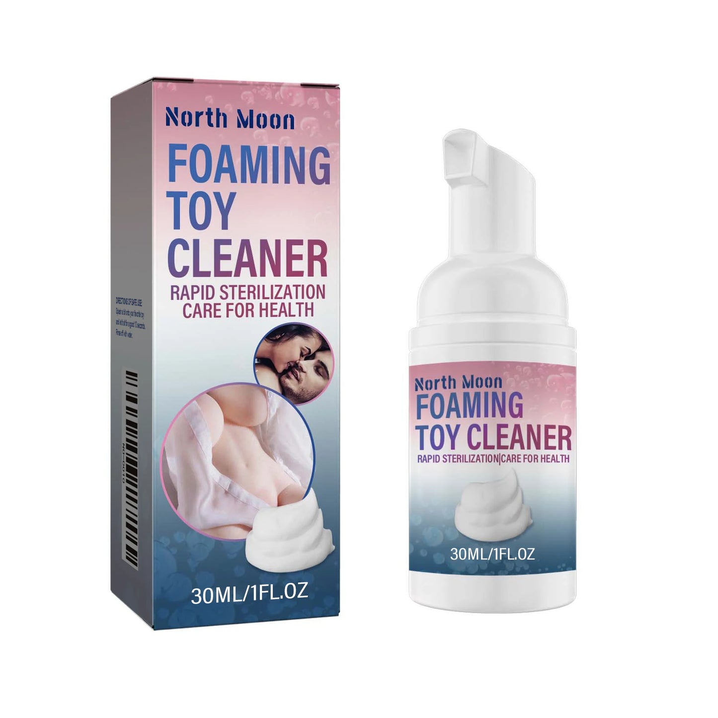 Adult toy foam cleaner; Sex toy dry cleaning agent cleaning and decontamination mild and non-irritating