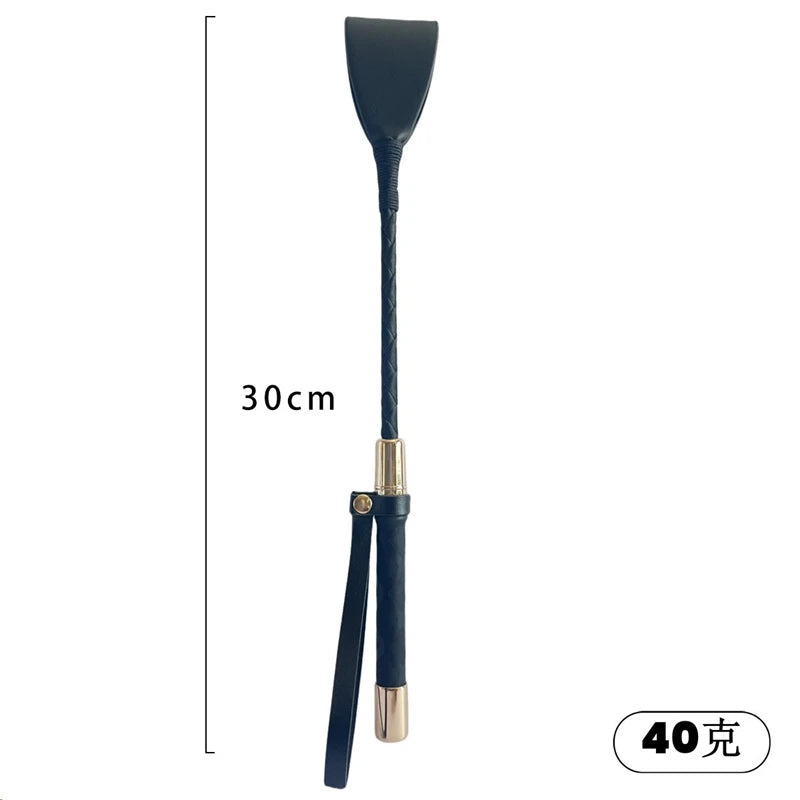 PU Leather Horse Tassel Whip – BDSM Spanking Paddle for Couples | Erotic Adult Game Accessory