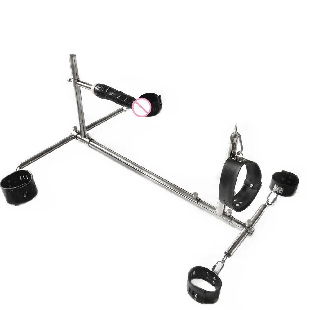 The Obsidian Throne – Erotic Love Chair and; Restraint Set - Bed Room Sex Furniture Erotic Love Chair BDSM