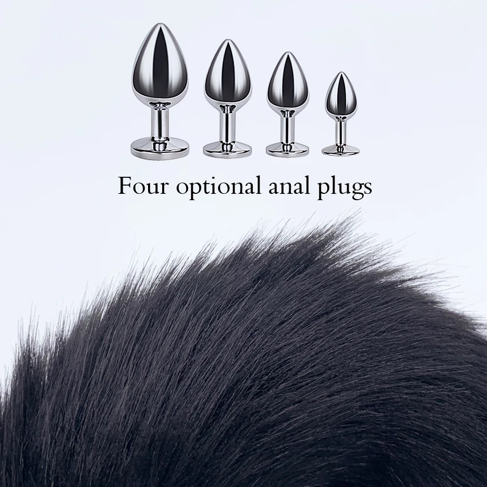 Stainless Steel Butt Plug with Rounded Tip – Hypoallergenic Metal Anal Toy for Beginners and Couples