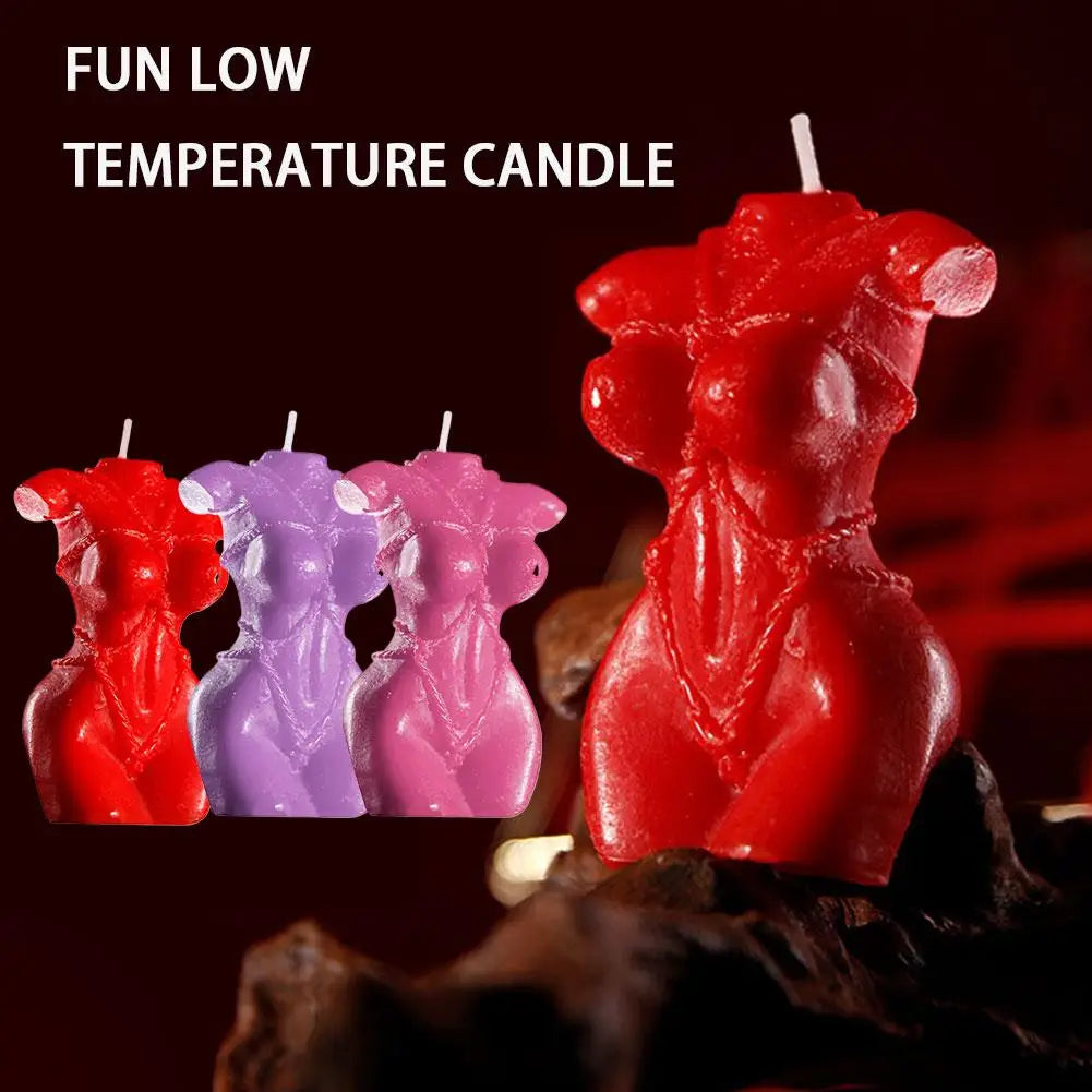 BDSM Sex Toys Low Temperature Drip Candles Sexy Low Heat Massage Romantic Passion Play Wax for Adult Erotic Couple Flirting Toys