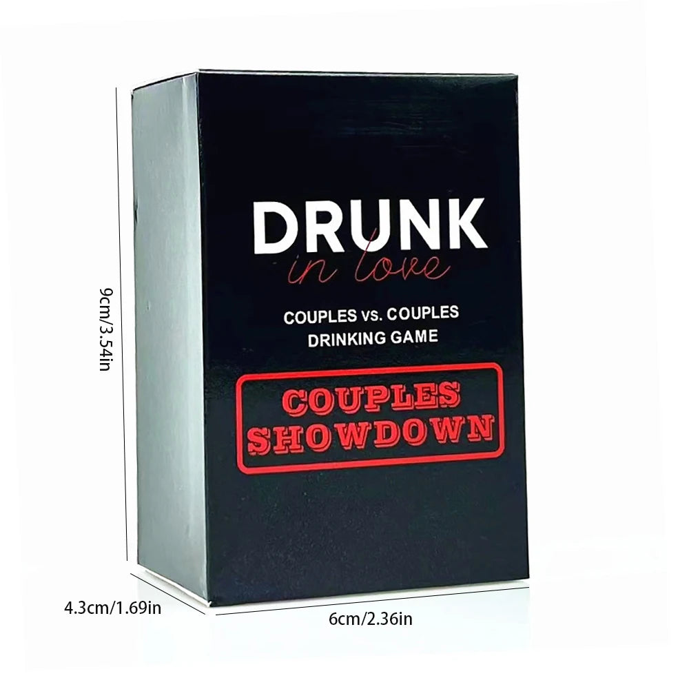 "Drunk in Love" – Couples Drinking Card Game | Romantic Adult Game for Date Night, Parties, Anniversaries and Valentine’s Day