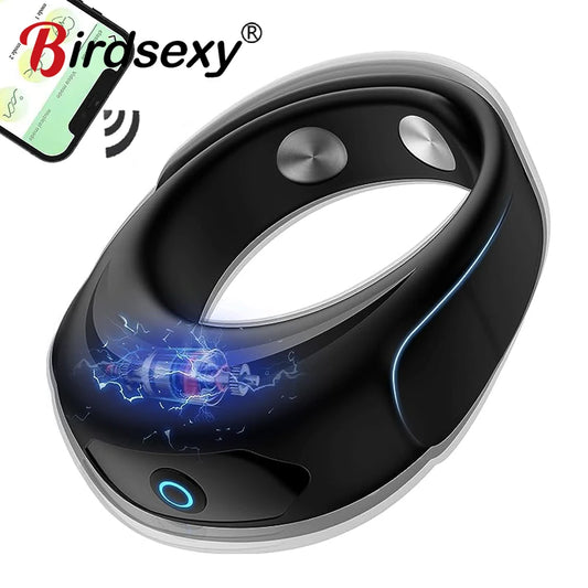 PulseSync — APP-Controlled Vibrating Penis Ring for Men