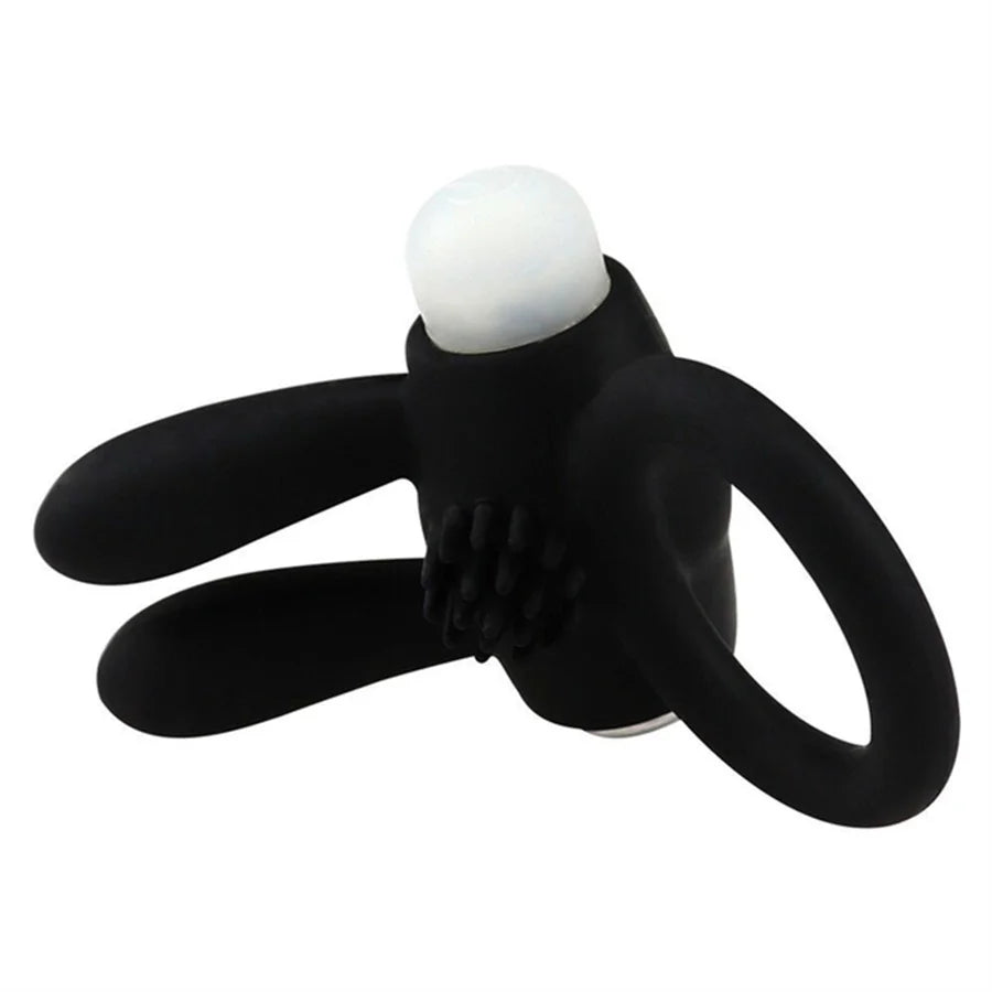 Lover’s Pulse – Intimate Vibrating Ring for Shared Pleasure -  Penis Rings Sex Toys Massager For Couples Women