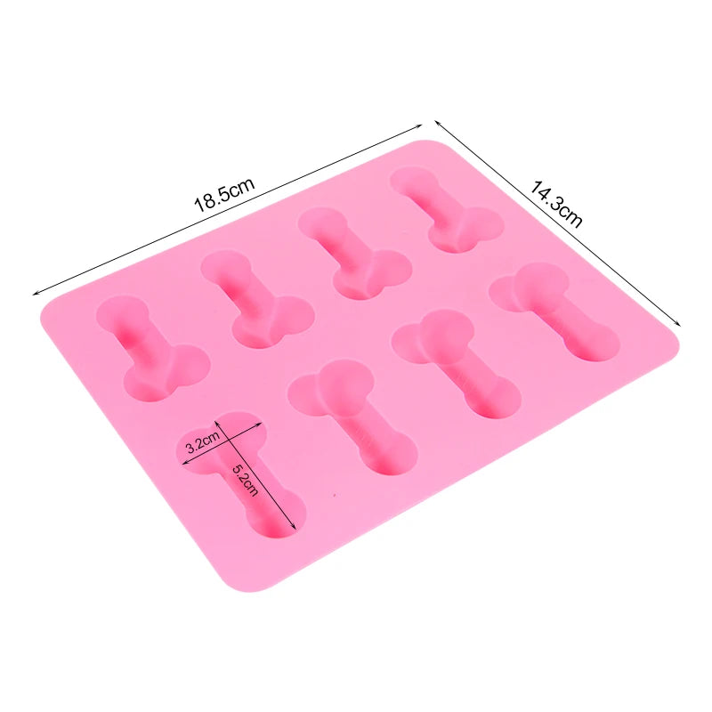 Sexy Penis Ice Cube Maker Tray Cake Chocolate Mold Bachelorette Party Supplies For Wedding Hen Night Adult Birthday Party Decor