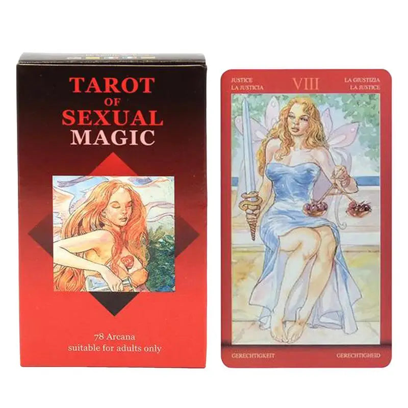 Tarot of Sexual Magic — Erotic Divination Deck for Passion &amp; Discovery