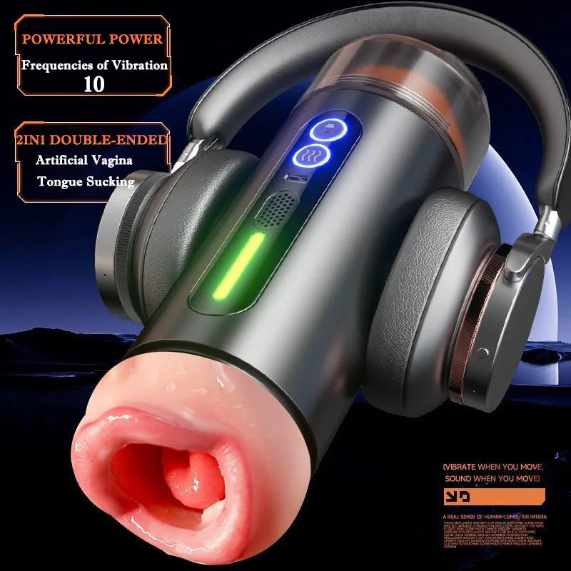 Inferno Touch — Heated Automatic Male Masturbator with Voice and Suction